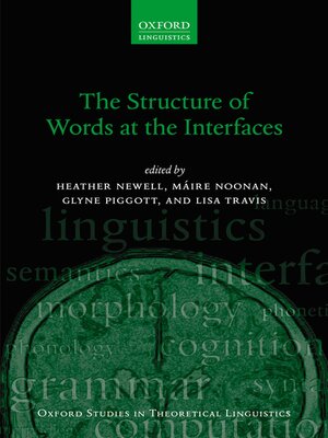cover image of The Structure of Words at the Interfaces